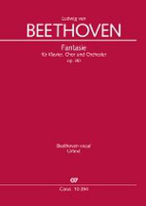 Fantasie für Klavier, Chor und Orchester (Klavierauszug) de Ludwig van Beethoven