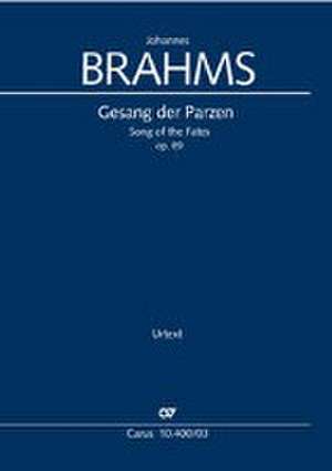 Gesang der Parzen (Klavierauszug) de Johannes Brahms