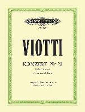 Concerto No. 23 in G de Giovanni Battista Viotti