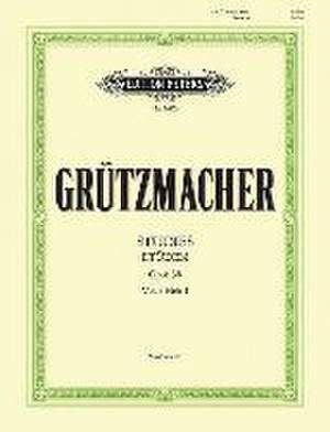 24 Studies Op. 38 for Cello, Vol. 1 de Friedrich Grützmacher