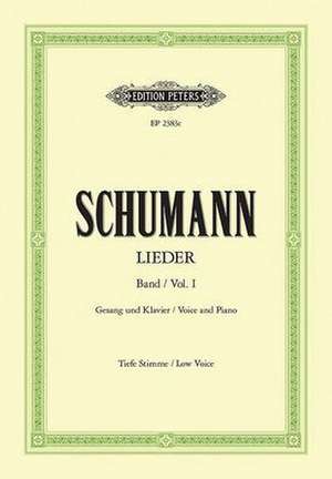 Complete Songs (Low Voice): 77 Songs, Incl. Myrthen, Liederkreis, Frauenliebe Und Leben, Dichterliebe de Robert Schumann