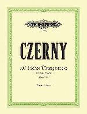 100 leichte Übungsstücke op. 139 de Carl Czerny