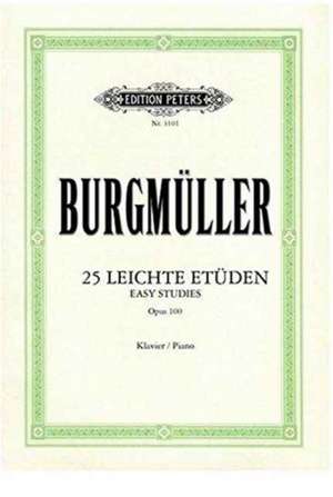 25 leichte Etüden de Friedrich Burgmüller