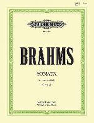 Cello Sonata No. 1 in E Minor Op. 38 de Johannes Brahms