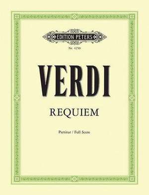 Requiem (1874) (Full Score): Conductor Score de Giuseppe Verdi