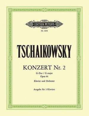 Piano Concerto No. 2 in G Op. 44 (Edition for 2 Pianos) de Pyotr Ilyich Tchaikovsky