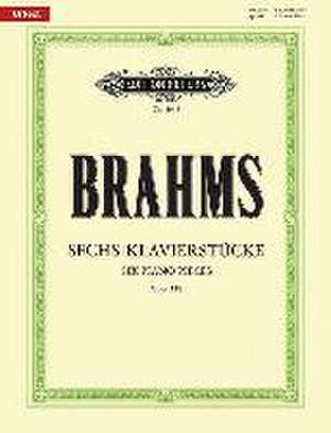 6 Piano Pieces Op. 118 de Johannes Brahms