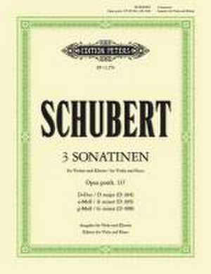 Sonatinas (3) Op. Posth.137 de Franz Schubert