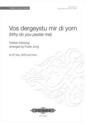 Vos Dergeystu Mir Di Yorn (Why Do You Pester Me) de Janina Wurbs