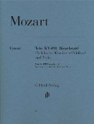 Mozart, Wolfgang Amadeus - Trio Es-Dur KV 498 (Kegelstatt) de Wolfgang Amadeus Mozart