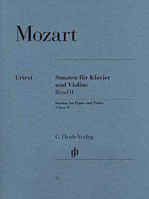 Sonaten für Klavier und Violine, Band II de Wolfgang Amadeus Mozart