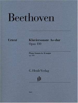 Beethoven, Ludwig van - Klaviersonate Nr. 31 As-dur op. 110 de Ludwig van Beethoven