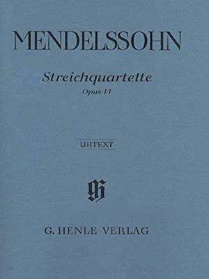 Streichquartette op. 44, 1-3 de Felix Mendelssohn Bartholdy