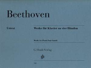 Werke für Klavier zu vier Händen de Ludwig van Beethoven