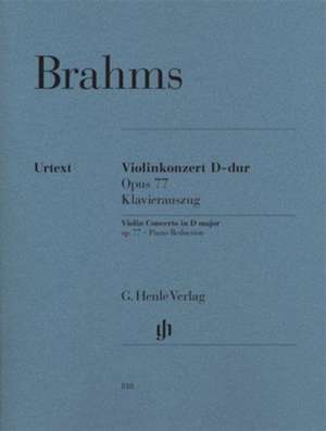 Brahms, Johannes - Violinkonzert D-dur op. 77 de Johannes Brahms