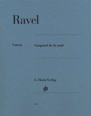 Ravel, Maurice - Gaspard de la nuit de Maurice Ravel