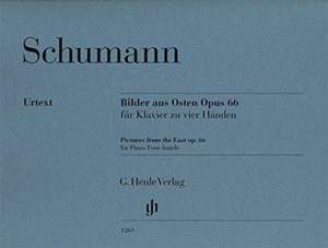 Bilder aus Osten op. 66 für klavier de Robert Schumann