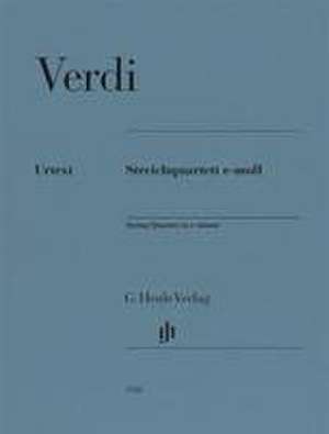 Giuseppe Verdi - Streichquartett e-moll de Giuseppe Verdi