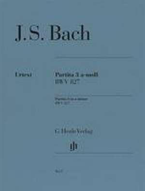 Johann Sebastian Bach - Partita Nr. 3 a-moll BWV 827 de Johann Sebastian Bach