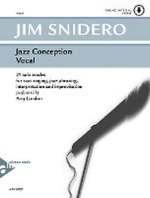 Jazz Conception Vocal de Jim Snidero