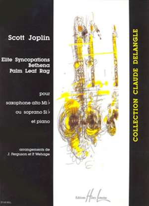 JOPLIN, S: ELITE SYNCOPATIONS SAXOPHONE & PIANO de SCOTT JOPLIN