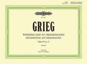 Wedding Day at Troldhaugen Op. 65 No. 6 (Arranged for Piano Duet) de Edvard Grieg