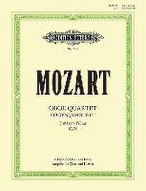 Oboe Quartet in F K370 (368b) (Edition for Oboe and Piano) de Wolfgang Amadeus Mozart