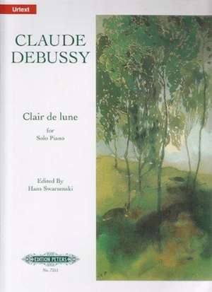 Clair de Lune from Suite Bergamasque for Piano de Claude Debussy