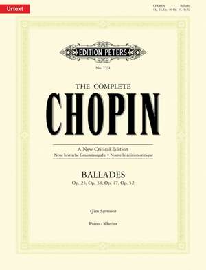 Ballades for Piano de Fryderyk Chopin