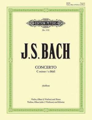 Concerto for Violin and Oboe (Edition for Violin, Oboe [2nd Violin] and Piano) de Johann Sebastian Bach