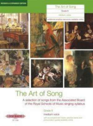 The Art of Song, Grade 6 (Medium Voice) de VARIOUS