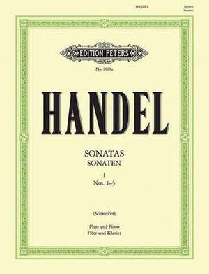 Flute Sonatas de George Frideric Handel