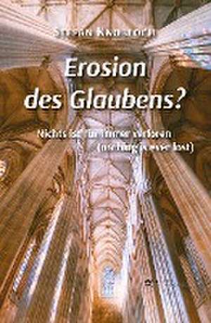 EROSION DES GLAUBENS? de Stefan Knobloch