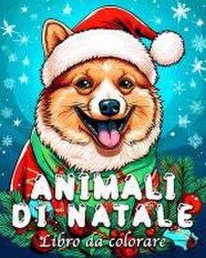 Animali di Natale Libro da Colorare de Lea Schöning Bb