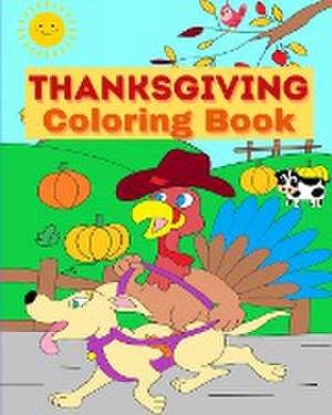 Thanksgiving Coloring Book de Luna B. Helle