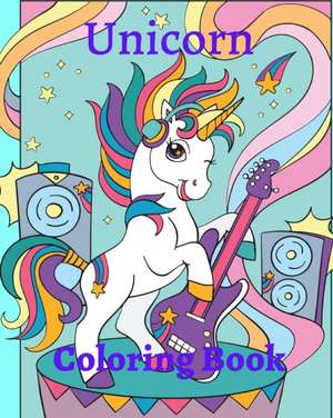 Unicorn Coloring Book de Sophia Caleb