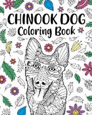 Chinook Dog Coloring Book de Paperland