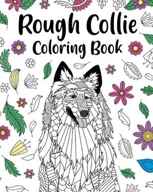 Rough Collie Coloring Book de Paperland