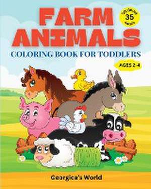 Farm Animals Coloring Book for Toddlers de Yunaizar88