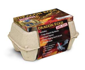 Dragon Eggs Dig Kit de Scholastic