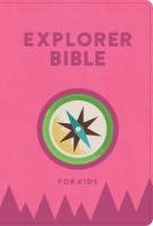 KJV Explorer Bible for Kids, Bubble Gum Leathertouch, Indexed de Holman Bible Publishers