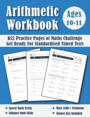 Year 6 Arithmetic Tests - KS2 Maths Challenge de Math Blue Publishing
