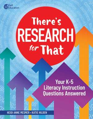 There's Research for That de Heidi Anne Mesmer