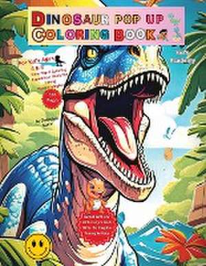 Dinosaur Pop Up Coloring Book. de Christabel Austin