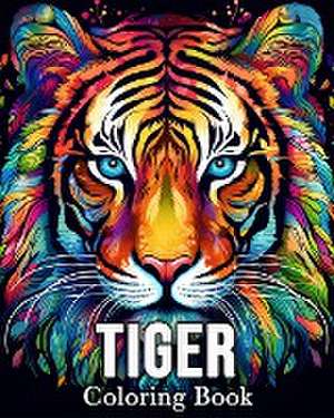 Tiger Coloring book de Mandykfm Bb