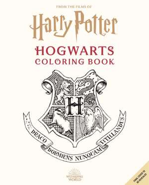 Harry Potter: An Official Hogwarts Coloring Book de Paula Rozelle Hanback