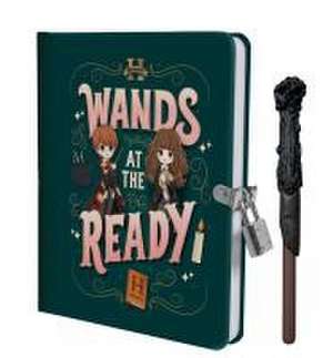 Harry Potter: Wands at the Ready Lock & Key Diary de Insights