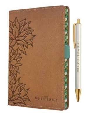 The White Lotus Journal and Pen Set de Insight Editions