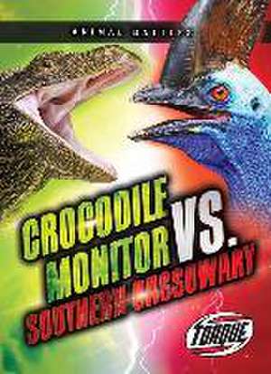 Crocodile Monitor vs. Southern Cassowary de Nathan Sommer