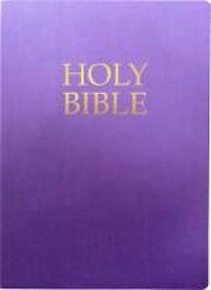 Kjver Holy Bible, Large Print, Royal Purple Ultrasoft de Whitaker House